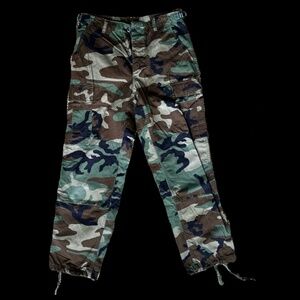 Army Camo Cargo Pants